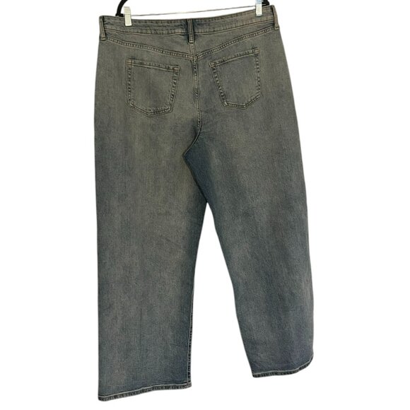 Women's NWT Wild Fable High-Rise Baggy Medium Wash Jeans Size 16 - Picture 4 of 6